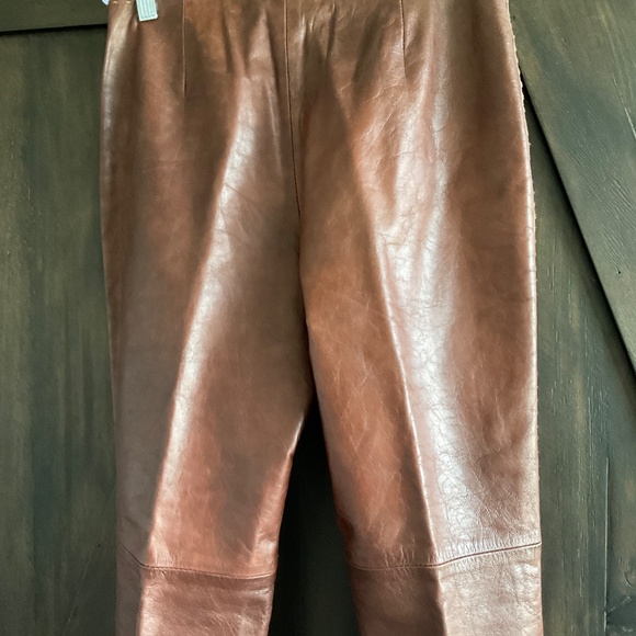 LEATHER PANTS - Picture 3 of 5